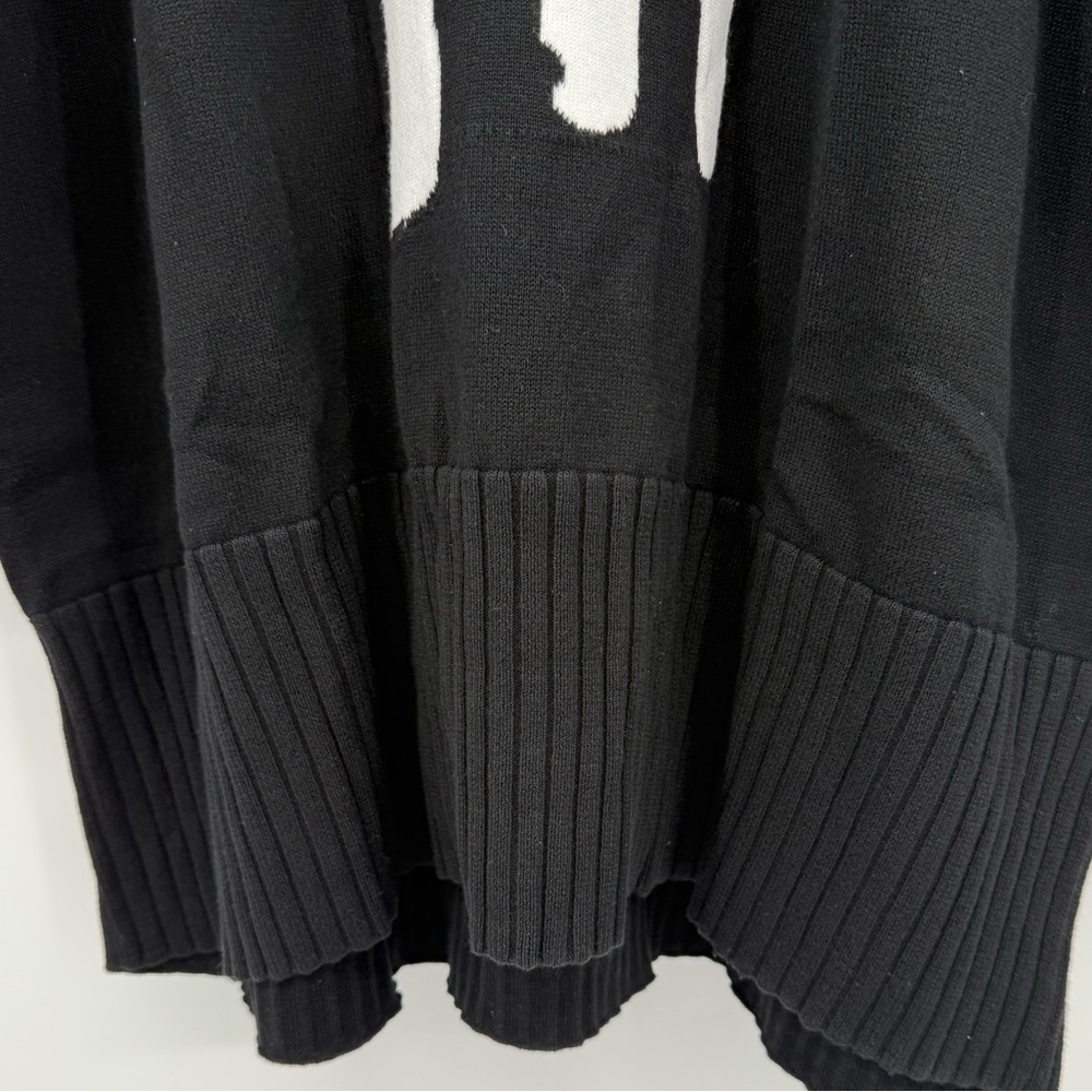NWOT Yes and X Hilary Swank LOVE MIDI Crewneck Organic Cotton Sweater Dress - Picture 8 of 15